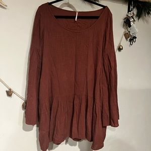 Free People Womens Flowy tunic dress.